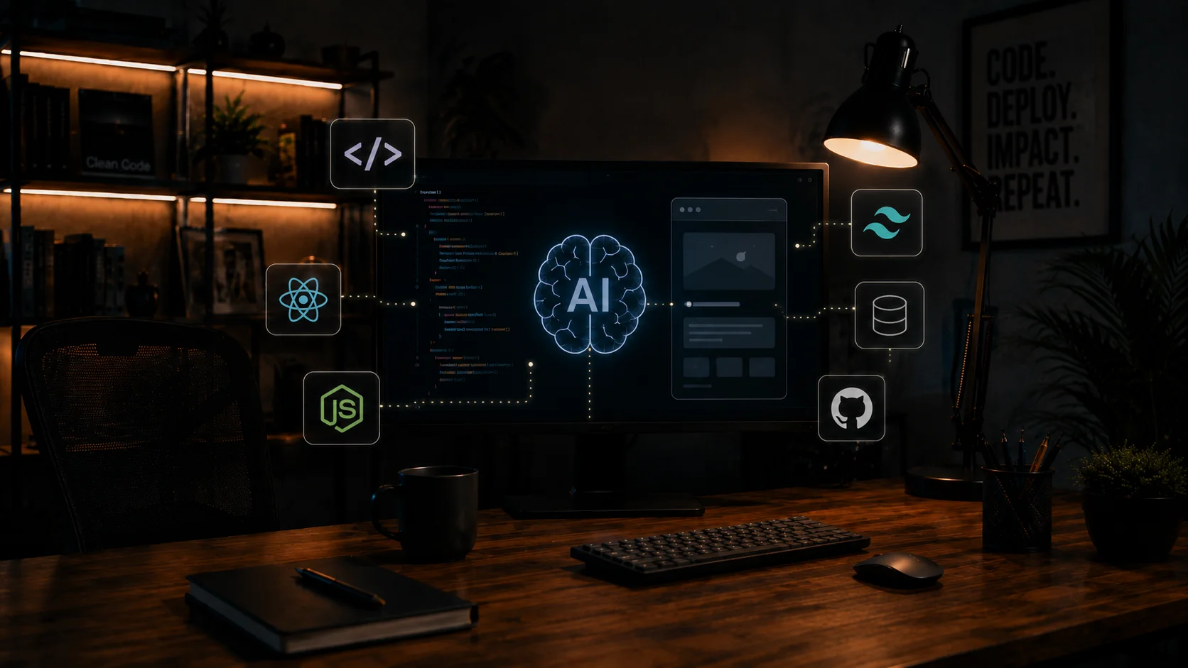 Desarrollo Web con IA — Servicio de consultoría IT en Chile por Luis Salas Cortés